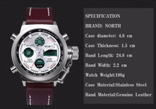 RELOJ MARCA NORTH, MODELO 6022-1