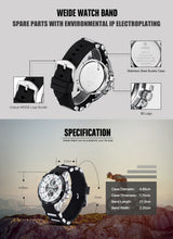 Reloj WEIDE analogo y digital WH1103