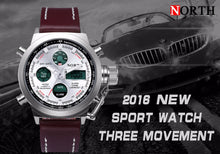 RELOJ MARCA NORTH, MODELO 6022-1