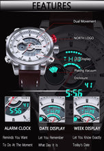 RELOJ MARCA NORTH, MODELO 6015